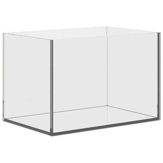 Aquarium with Storage Transparent 30 x 20 x 20 cm Glass Aquarium with Storage Transparent 30 x 20 x 20 cm Glass