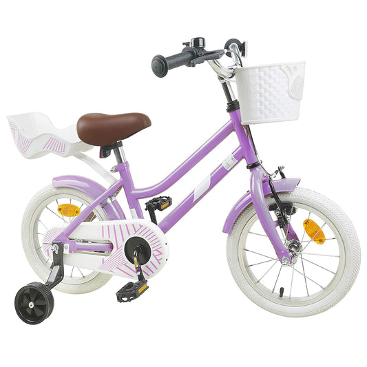 Kids Bike 12 Inches for 2-4 Years Old Purple Kids Bike 12 Inches for 2-4 Years Old Purple