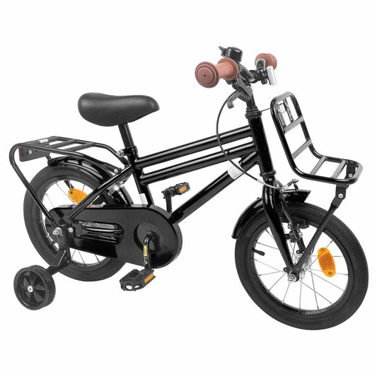 Kids Bike 12 Inches for 2-4 Years Old Black Kids Bike 12 Inches for 2-4 Years Old Black