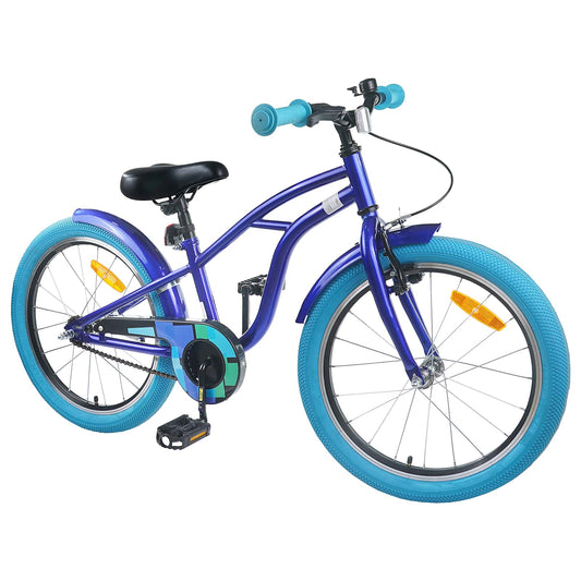Kids Bike 22 Inches for 7-12 Years Old Dark Blue Kids Bike 22 Inches for 7-12 Years Old Dark Blue