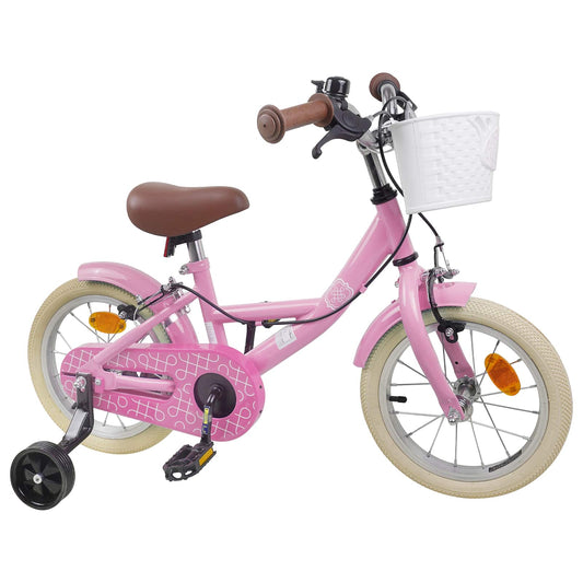 Kids Bike 12 Inches for 2-4 Years Old Light Pink Kids Bike 12 Inches for 2-4 Years Old Light Pink
