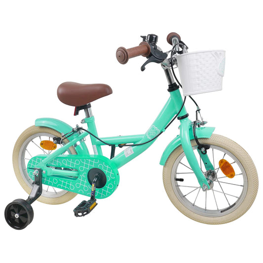 Kids Bike 12 Inches for 2-4 Years Old Sea Green Kids Bike 12 Inches for 2-4 Years Old Sea Green