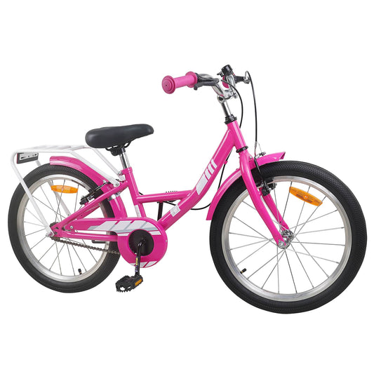 Kids Bike 18 Inches for 5-7 Years Old Pink Kids Bike 18 Inches for 5-7 Years Old Pink