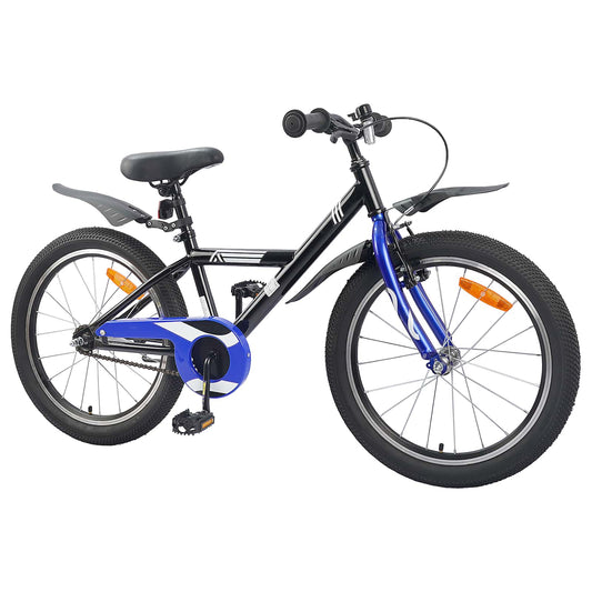 Kids Bike 20 Inches for 6-11 Years Old Black Kids Bike 20 Inches for 6-11 Years Old Black