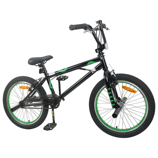 BMX Bike 20 Inches for over 9 Years Old Black BMX Bike 20 Inches for over 9 Years Old Black
