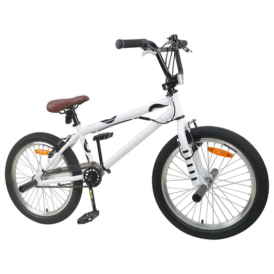 BMX Bike 20 Inches for over 9 Years Old White BMX Bike 20 Inches for over 9 Years Old White
