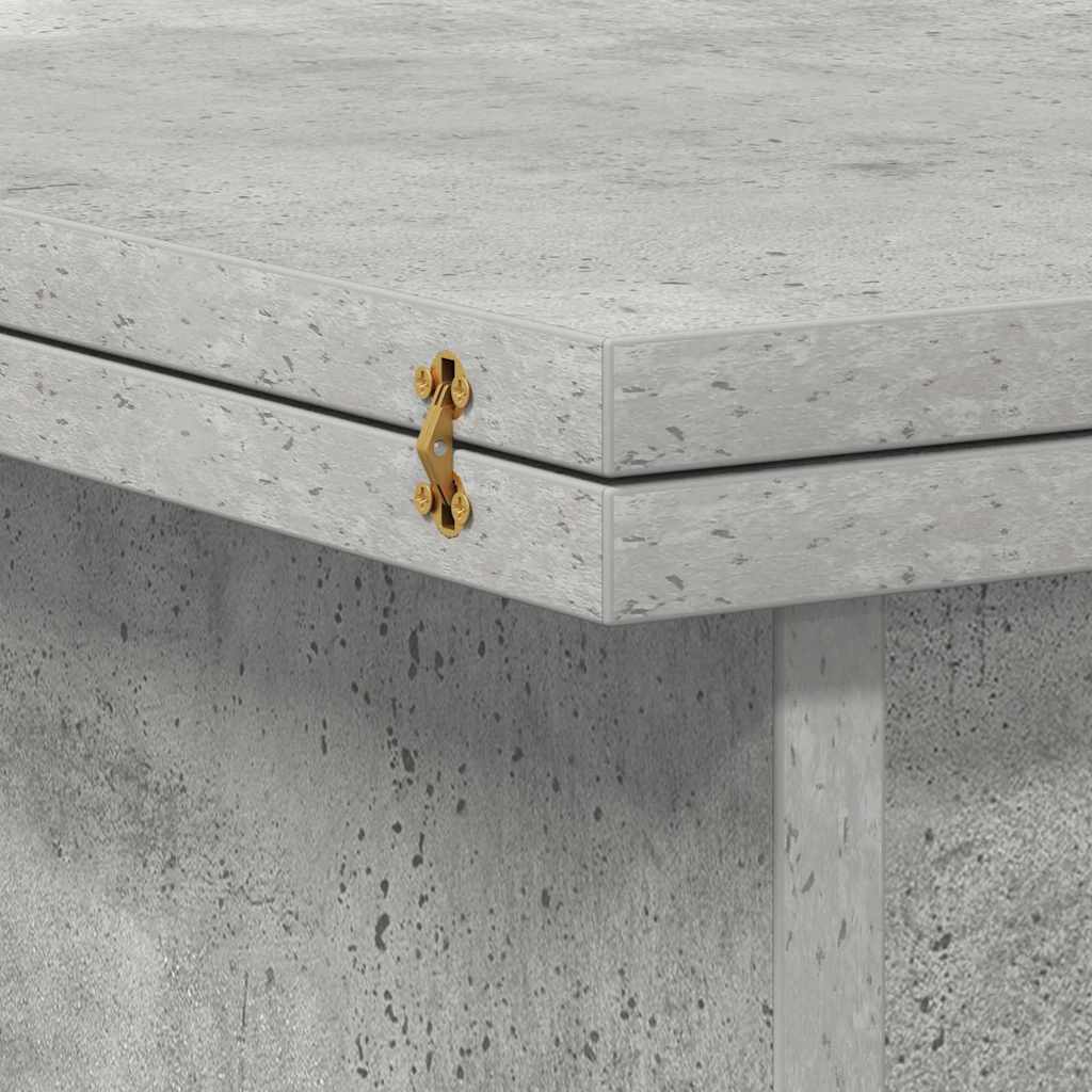Coffee Table Concrete Grey 55 x 54.5 x 45 cm Engineered wood