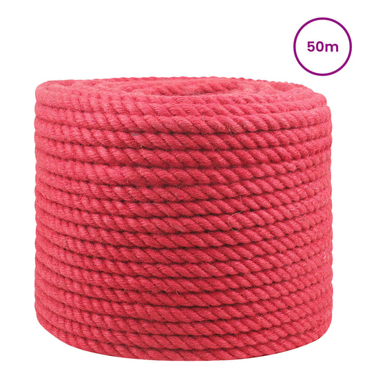 Jute Rope Red 100% Tossa jute Jute Rope Red 100% Tossa jute
