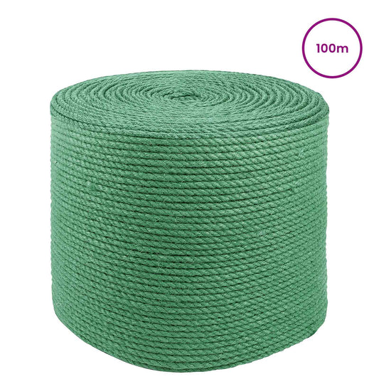 10 pcs 2 mm Green 100% Tossa jute 10 pcs 2 mm Green 100% Tossa jute