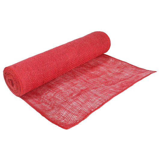 Jute Roll 50 x 10000 cm Red Jute Roll 50 x 10000 cm Red