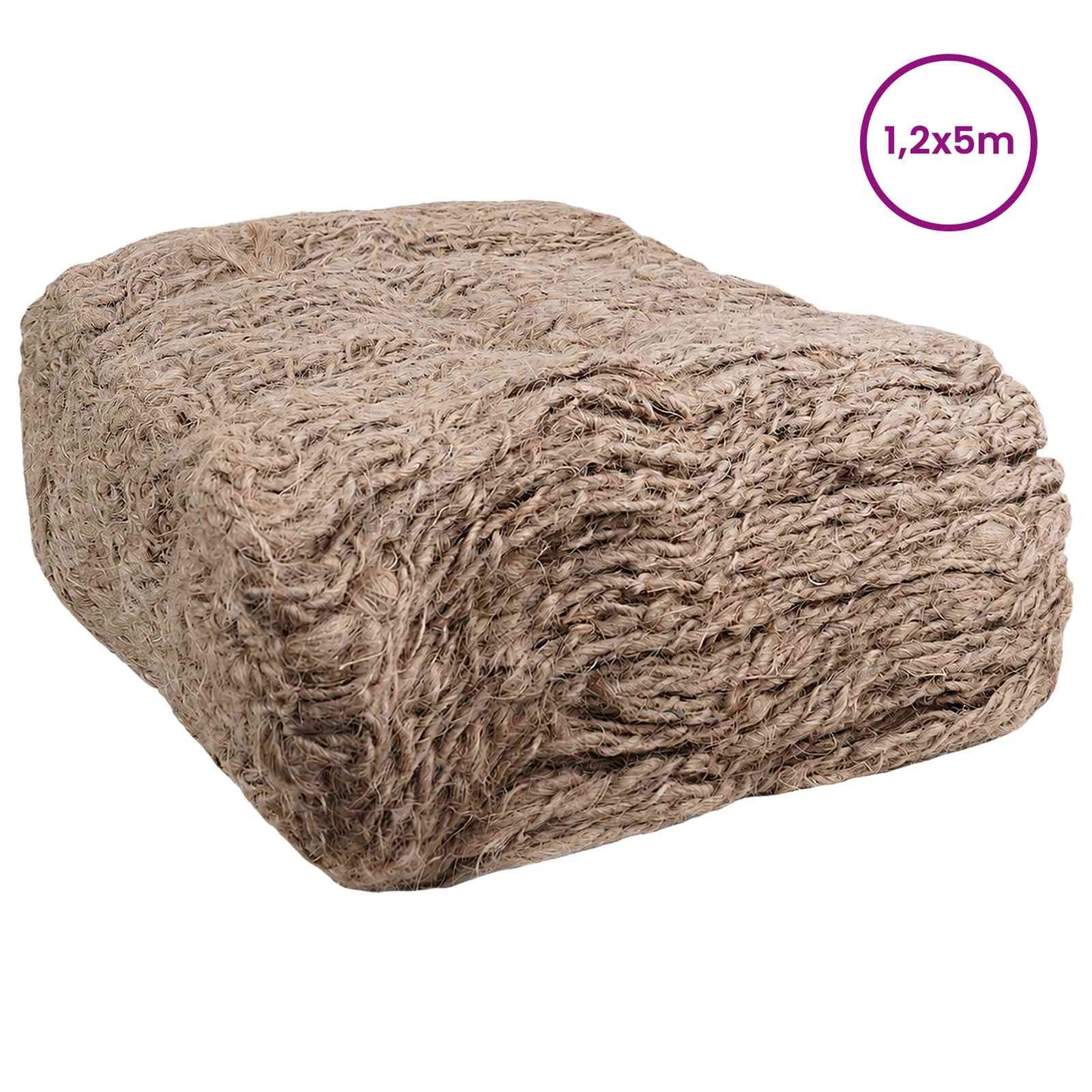 Jute Embankment Mat Natural 1.2 x 5 m