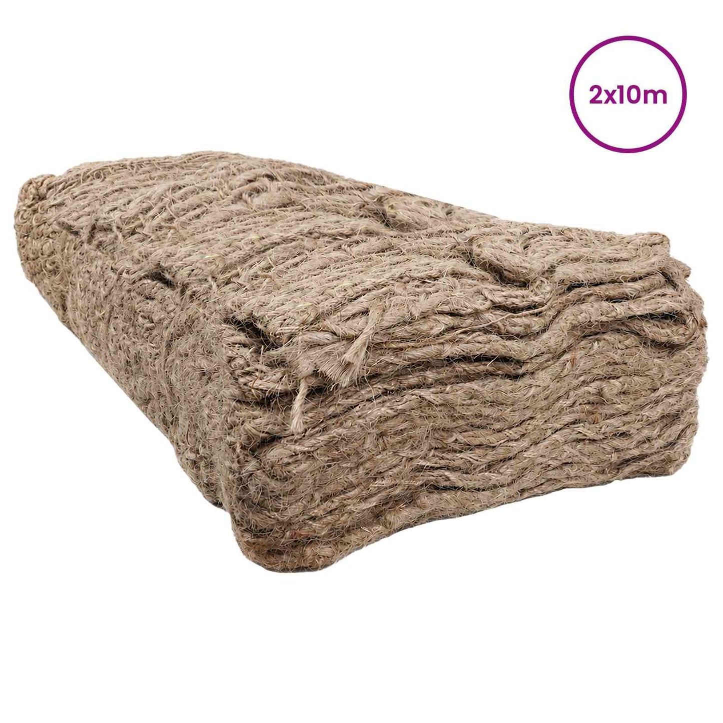 Jute Embankment Mat Natural 2 x 10 m