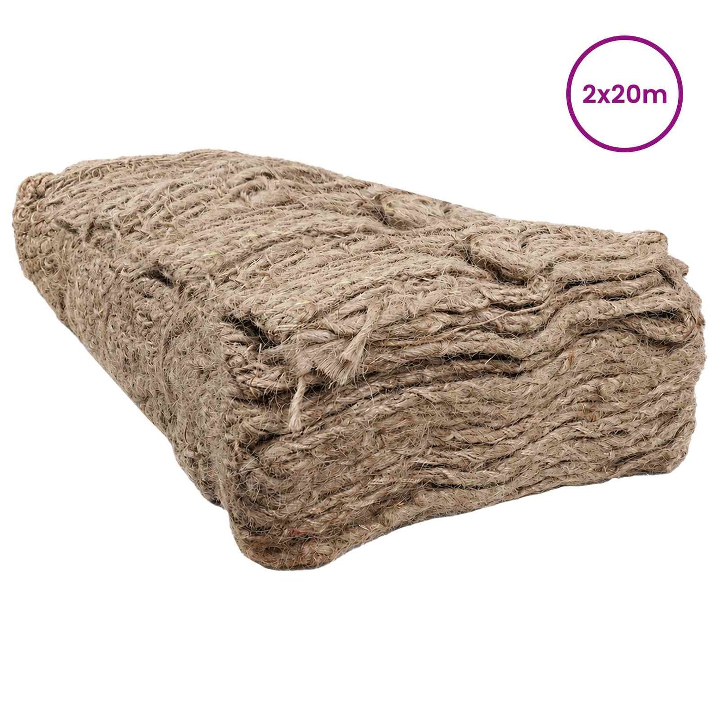 Jute Embankment Mat Natural 2 x 20 m