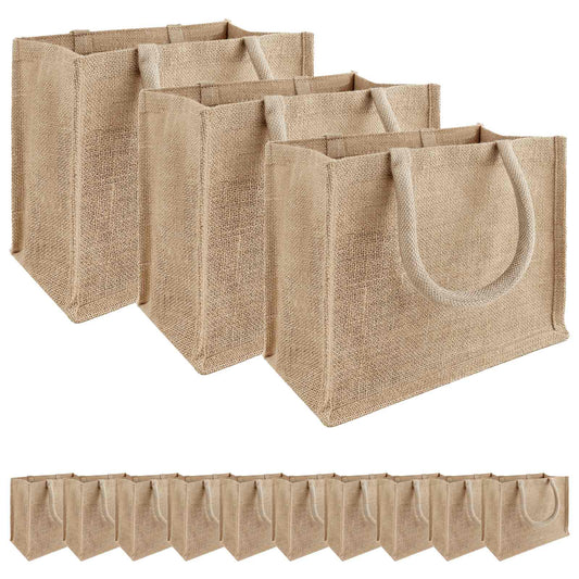 Jute Handbags 50 Natural 26 x 22 x 14 cm 100% Tossa Jute Jute Handbags 50 Natural 26 x 22 x 14 cm 100% Tossa Jute