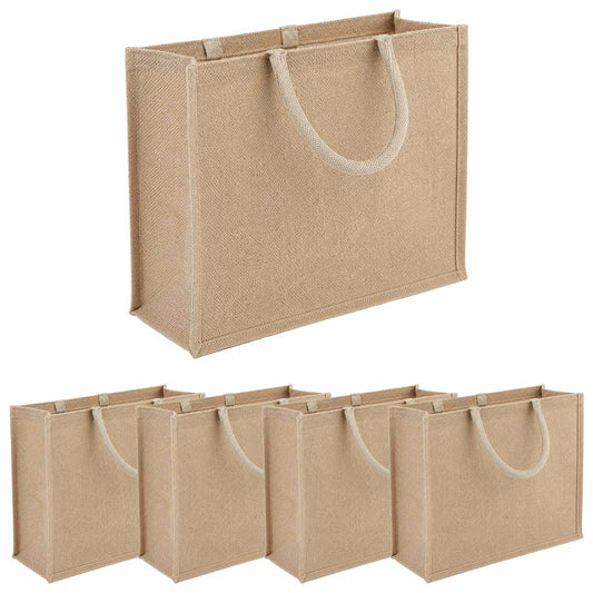 Jute Handbags 5 Natural 42 x 33 x 19 cm 100% Tossa Jute Jute Handbags 5 Natural 42 x 33 x 19 cm 100% Tossa Jute