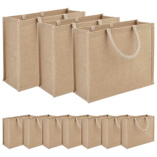 Jute Handbags 10 Natural 42 x 33 x 19 cm 100% Tossa Jute Jute Handbags 10 Natural 42 x 33 x 19 cm 100% Tossa Jute