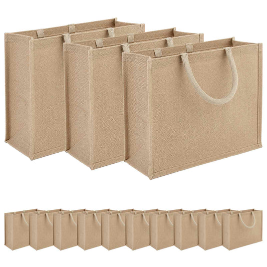 Jute Handbags 50 Natural 42 x 33 x 19 cm 100% Tossa Jute Jute Handbags 50 Natural 42 x 33 x 19 cm 100% Tossa Jute