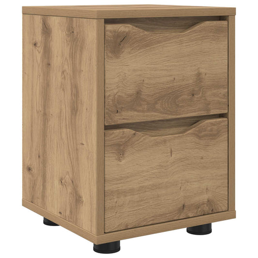 Bedside Table Artisan Oak 30.5 x 30 x 43 cm Engineered Wood Bedside Table Artisan Oak 30.5 x 30 x 43 cm Engineered Wood