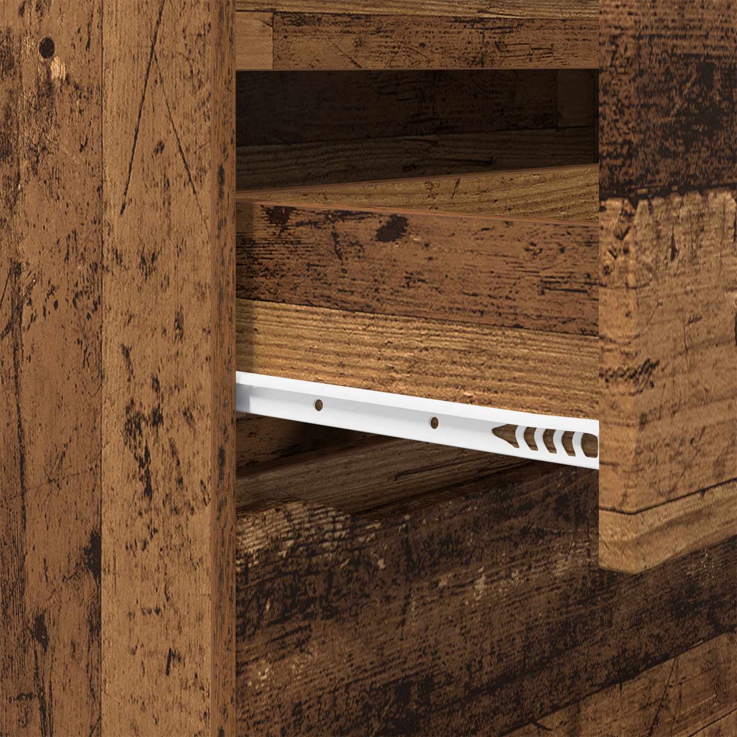 Storage Cabinet Old Wood 80 x 48 x 57 cm Engineered Wood