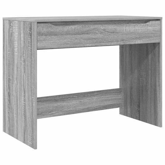 Desk with Drawer Grey Sonoma 100 x 50 x 78 cm Engineered Wood Desk with Drawer Grey Sonoma 100 x 50 x 78 cm Engineered Wood
