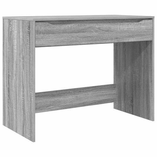 Desk with Drawer Grey Sonoma 100 x 50 x 78 cm Engineered Wood Desk with Drawer Grey Sonoma 100 x 50 x 78 cm Engineered Wood