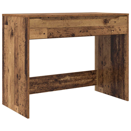 Desk with Drawer Old Wood 100 x 50 x 78 cm Engineered Wood Desk with Drawer Old Wood 100 x 50 x 78 cm Engineered Wood