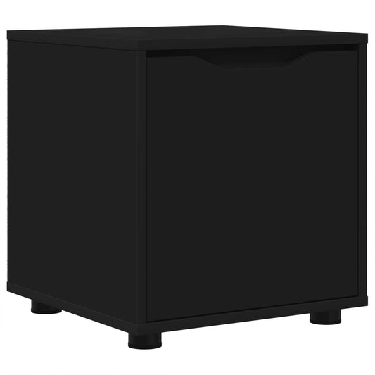 Bathroom Cabinet 40.5 x 40 x 44 cm Engineered Wood Black Bathroom Cabinet 40.5 x 40 x 44 cm Engineered Wood Black