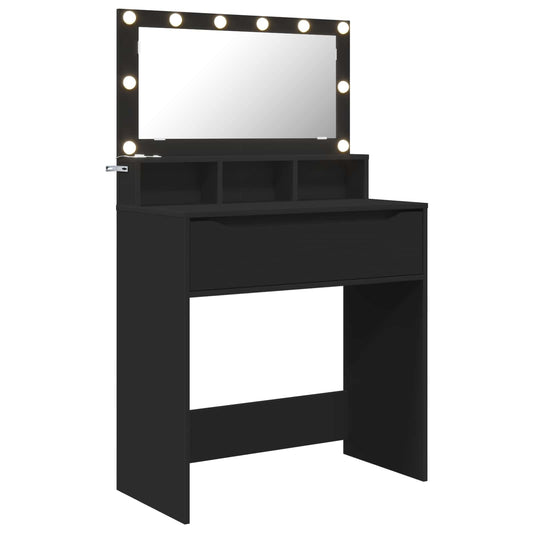 Bedroom Dressing Tables Black 80 x 39.6 x 135 cm Bedroom Dressing Tables Black 80 x 39.6 x 135 cm