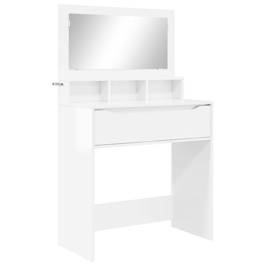 Bedroom Dressing Tables High Gloss White 80 x 39.6 x 135 cm Bedroom Dressing Tables High Gloss White 80 x 39.6 x 135 cm
