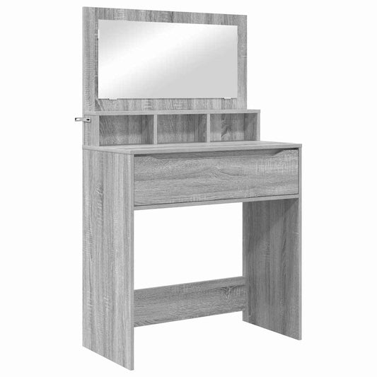 Bedroom Dressing Tables Grey Sonoma 80 x 39.6 x 135 cm Bedroom Dressing Tables Grey Sonoma 80 x 39.6 x 135 cm