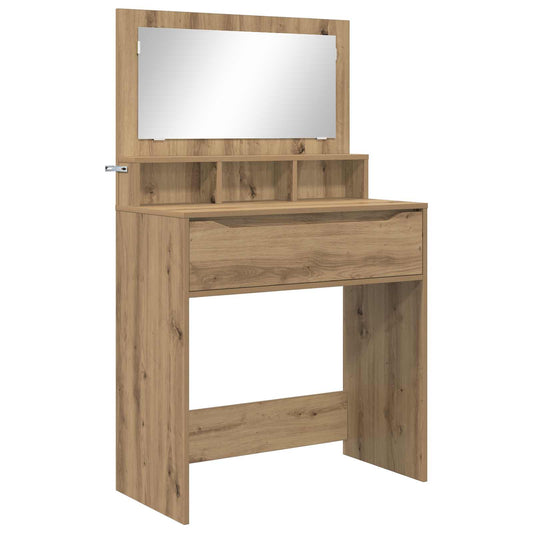 Bedroom Dressing Tables Artisan Oak 80 x 39.6 x 135 cm Bedroom Dressing Tables Artisan Oak 80 x 39.6 x 135 cm