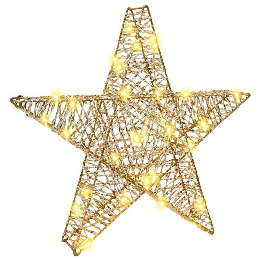 3D Star 50 LEDs Warm white 55 x 52.5 x 9 cm PET 3D Star 50 LEDs Warm white 55 x 52.5 x 9 cm PET