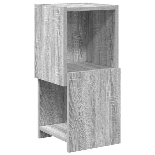 Corner Cabinet Grey Sonoma 25.5x25x55cm Engineered Wood Corner Cabinet Grey Sonoma 25.5x25x55cm Engineered Wood