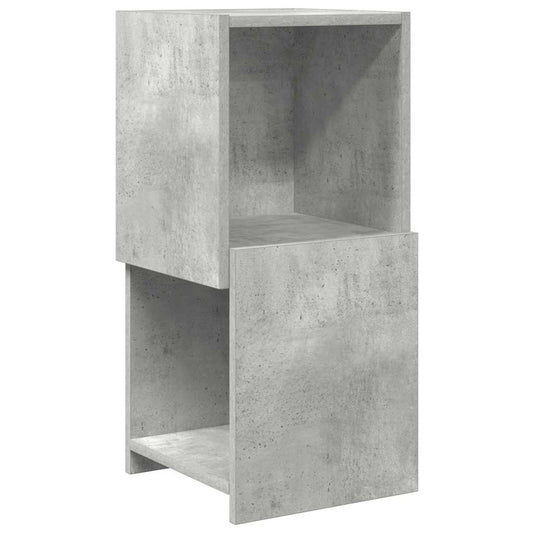 Corner Cabinet Concrete Grey 30.5x30x65cm Engineered Wood Corner Cabinet Concrete Grey 30.5x30x65cm Engineered Wood