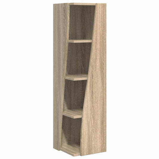 Corner Cabinet 27.5x27x102cm Engineered Wood Sonoma Oak Corner Cabinet 27.5x27x102cm Engineered Wood Sonoma Oak