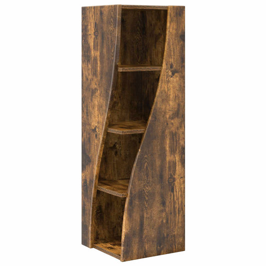 Corner Cabinet 32x32x102cm Engineered Wood Smoked Oak Corner Cabinet 32x32x102cm Engineered Wood Smoked Oak