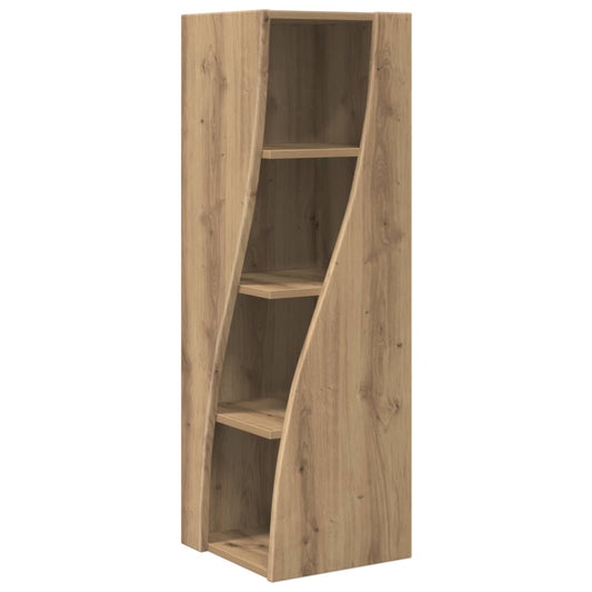 Corner Cabinet 32x32x102cm Engineered Wood Artisan Oak Corner Cabinet 32x32x102cm Engineered Wood Artisan Oak