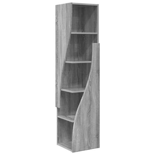 Corner Cabinet 32x32x140cm Engineered Wood Grey Sonoma Corner Cabinet 32x32x140cm Engineered Wood Grey Sonoma