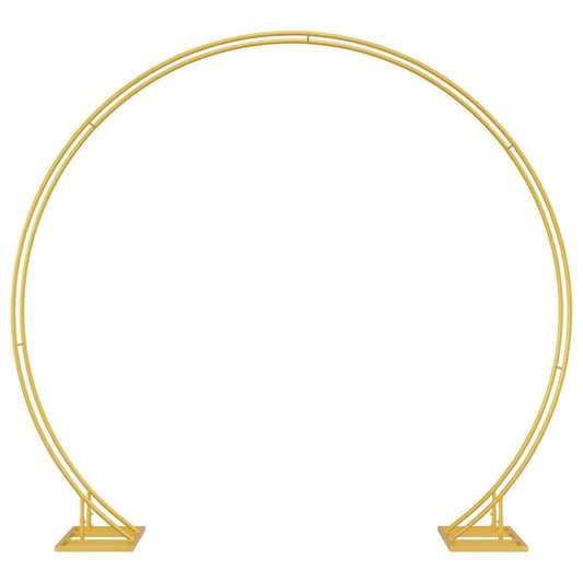 Wedding Arch Gold 220 x 45 x 200 cm Steel Wedding Arch Gold 220 x 45 x 200 cm Steel