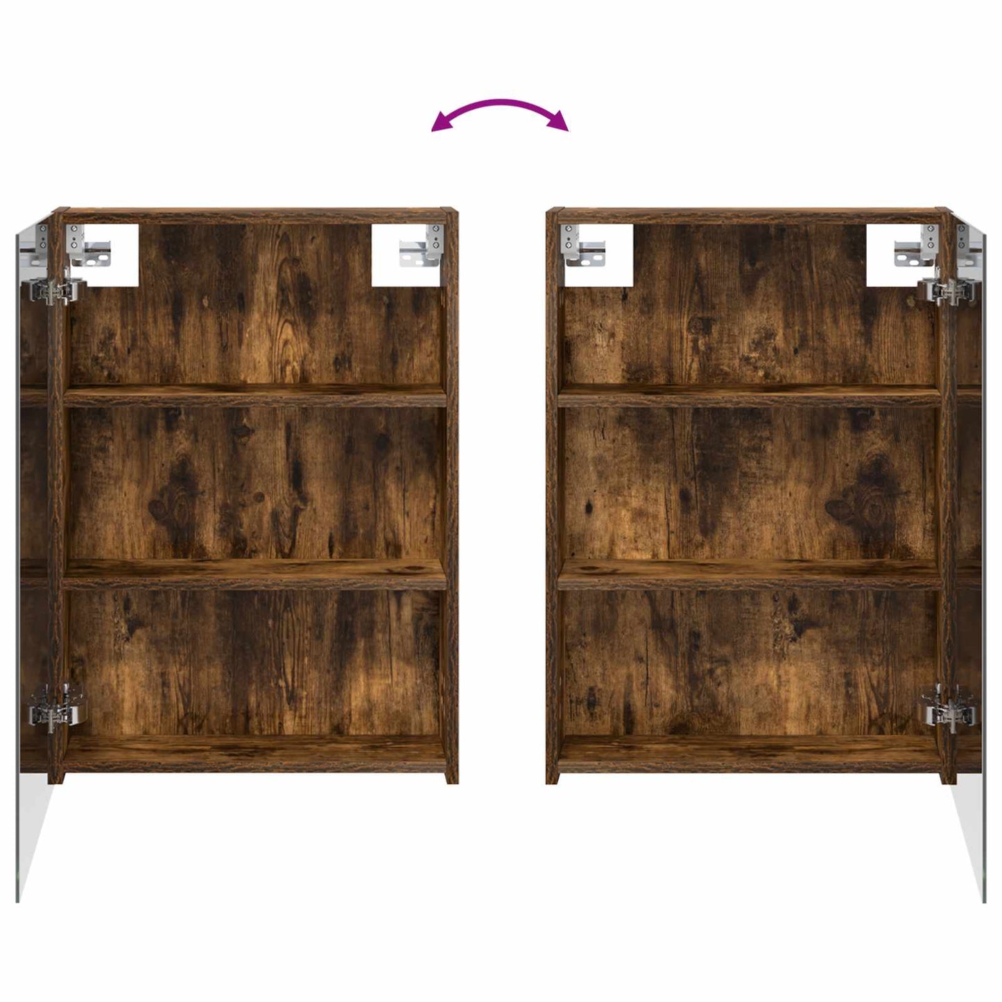 Bathroom Cabinet Set 3 pcs 120 x 14.5 x 70 cm Engineered wood