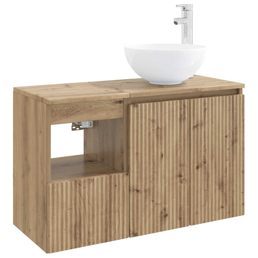 Bathroom Furniture Set 2 pcs Artisan Oak Engineered Wood Bathroom Furniture Set 2 pcs Artisan Oak Engineered Wood