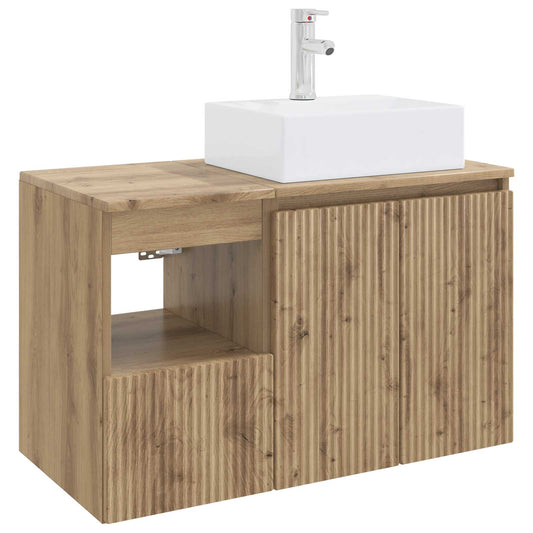 Bathroom Furniture Set 2 pcs Artisan Oak Engineered Wood Bathroom Furniture Set 2 pcs Artisan Oak Engineered Wood