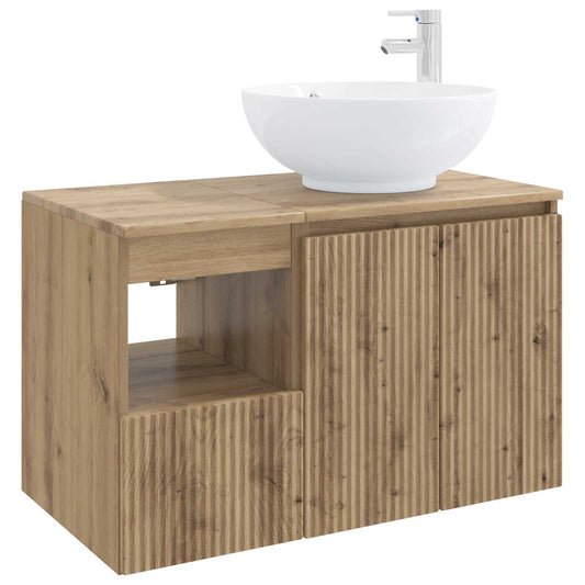 Bathroom Furniture Set 2 pcs Artisan Oak Engineered Wood Bathroom Furniture Set 2 pcs Artisan Oak Engineered Wood