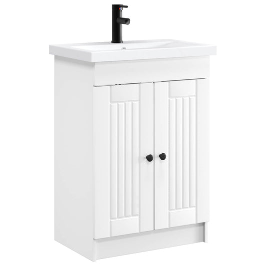 Bathroom Furniture Set White 78.5 x 37.5 x 81 cm Bathroom Furniture Set White 78.5 x 37.5 x 81 cm