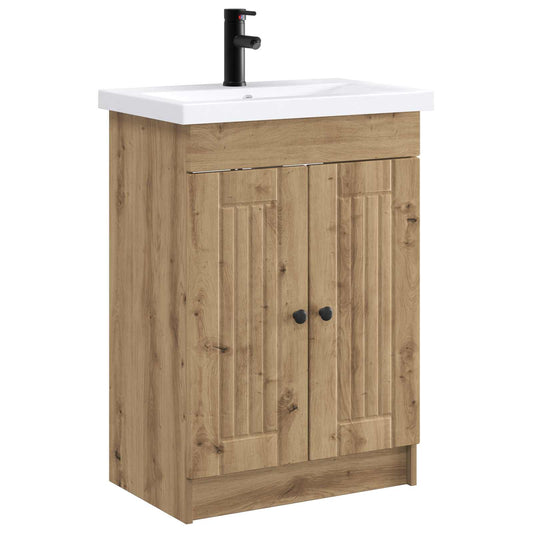 Bathroom Furniture Set Artisan Oak 78.5 x 37.5 x 81 cm Bathroom Furniture Set Artisan Oak 78.5 x 37.5 x 81 cm