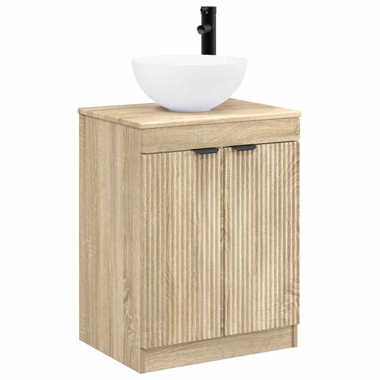 Bathroom Furniture Set Sonoma Oak Engineered Wood Bathroom Furniture Set Sonoma Oak Engineered Wood