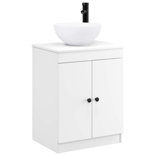 Bathroom Furniture Set White Engineered Wood Bathroom Furniture Set White Engineered Wood