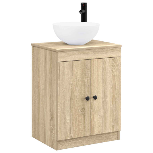 Bathroom Furniture Set Sonoma Oak Engineered Wood Bathroom Furniture Set Sonoma Oak Engineered Wood