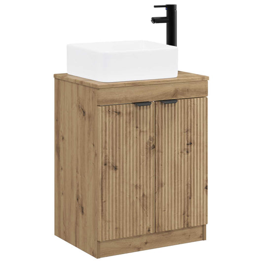 Bathroom Furniture Set Artisan Oak Engineered Wood Bathroom Furniture Set Artisan Oak Engineered Wood