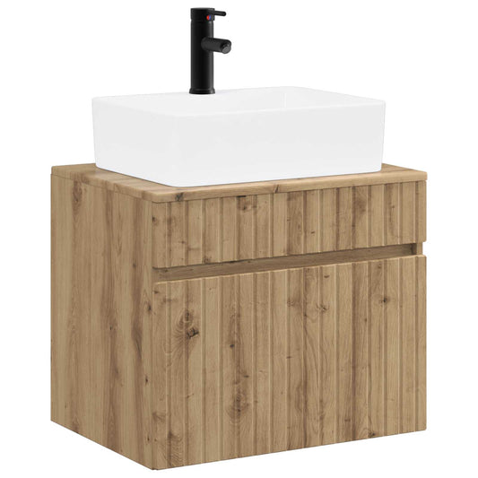 Bathroom Furniture Set Artisan Oak Engineered Wood Bathroom Furniture Set Artisan Oak Engineered Wood